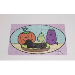 Mesebeli puzzle - kutyás